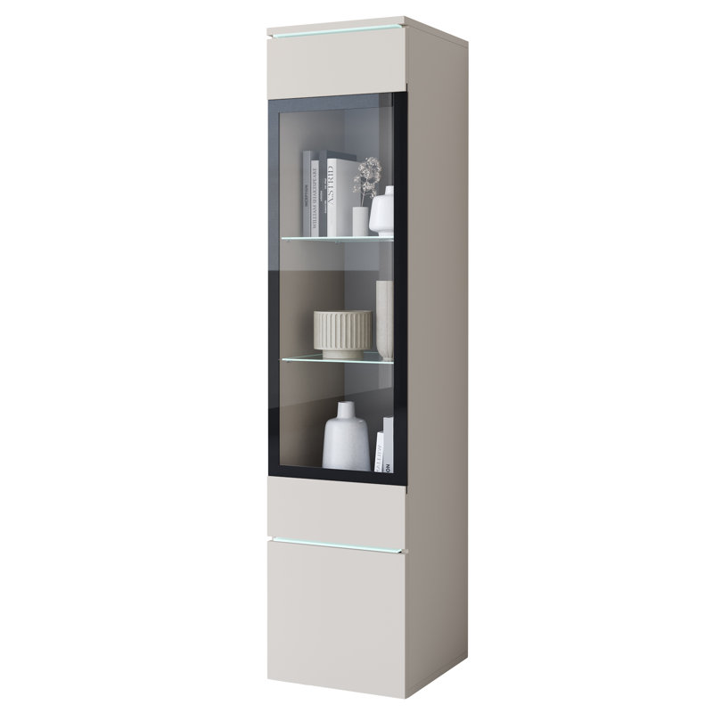 Tarcia Storage Cabinet, Beige