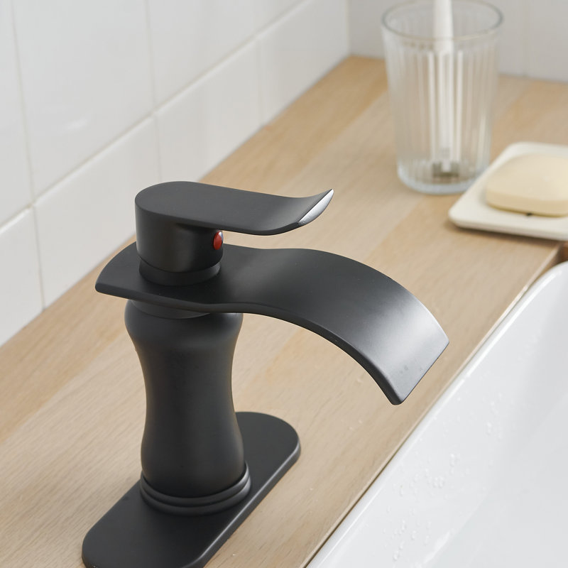 DFI Single-handle Bathroom Faucet, No, Matte Black