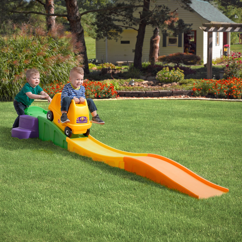 Step2 Up and Down Kids Outdoor Roller Coaster and Riding Toy 