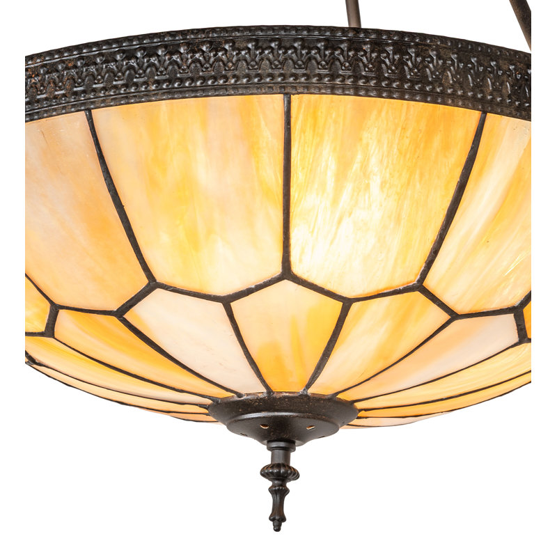 4 - Light Semi Flush Mount