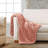Donna Sharp Canyon Clay Chenille Knit Woven Throw-1541640239