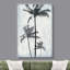 Palmier tropical «A Skull Face And Flowers Horror Gothic Moody Dark Art Modern Art Work Decor»-101469645
