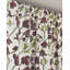 Rideau filtrant à la main avec passe-tringle en lin à motif floral avec passe-tringle - Shivri-720602617