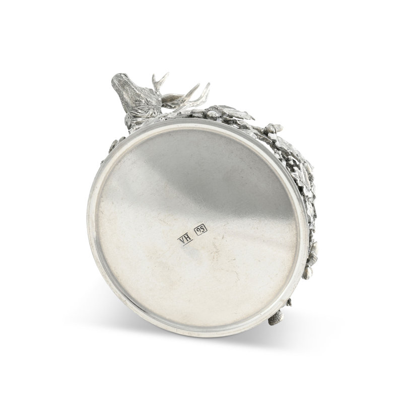 Lodge Pewter Round Coaster