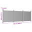 Fence Panel Grey WPC-250904180