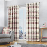 Cotton Sheer Curtain Pair