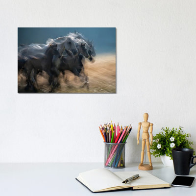 First in Line by Milan Malovrh - Wrapped Canvas Graphic Art 1 Piece Wrapped Canvas Wall Art
