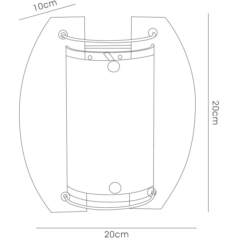 Feliciana Flush Mounted Sconce