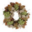 27" Fall Wreath with Hydrangeas and Pinecones