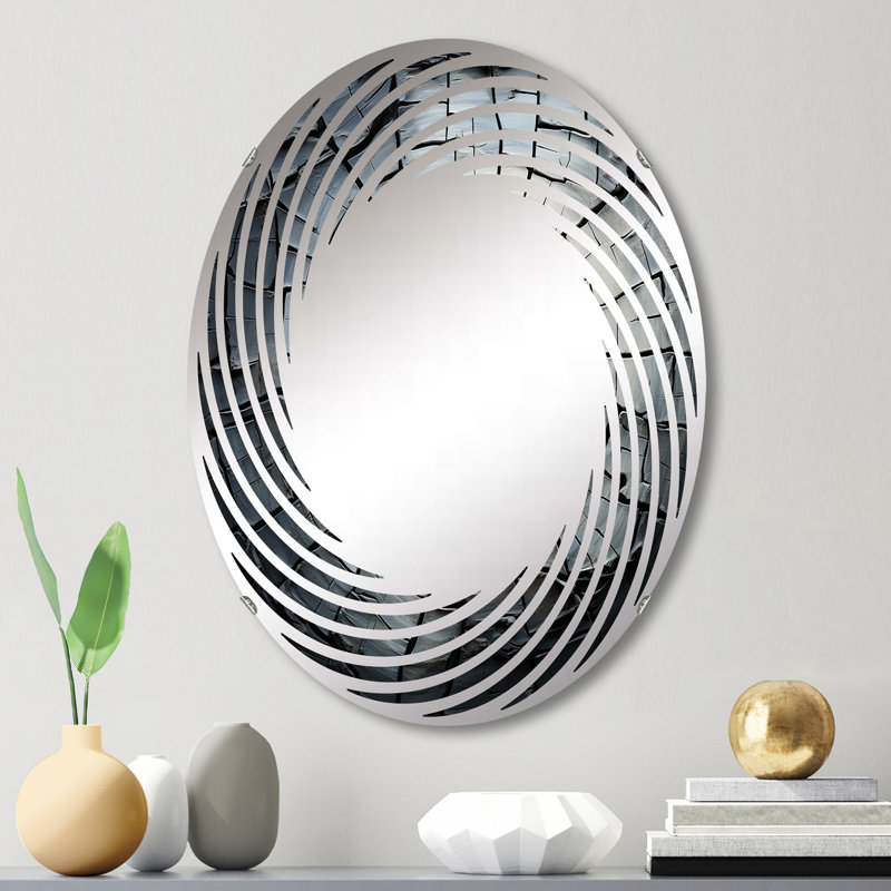 Miroir mural oval, 29,5 po x 19,6 po