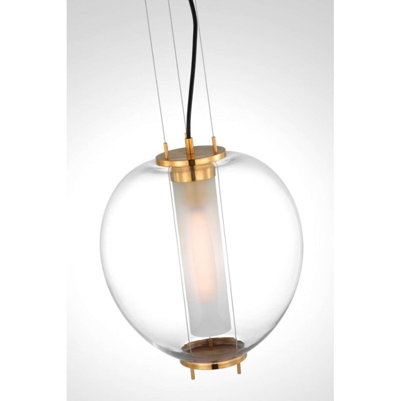 Taro 1 - Light Pendant, Antique Burnished Brass