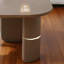 Table basse en L 35,43 po - Cocktail / Table d'appoint, peu encombrante - Kaki