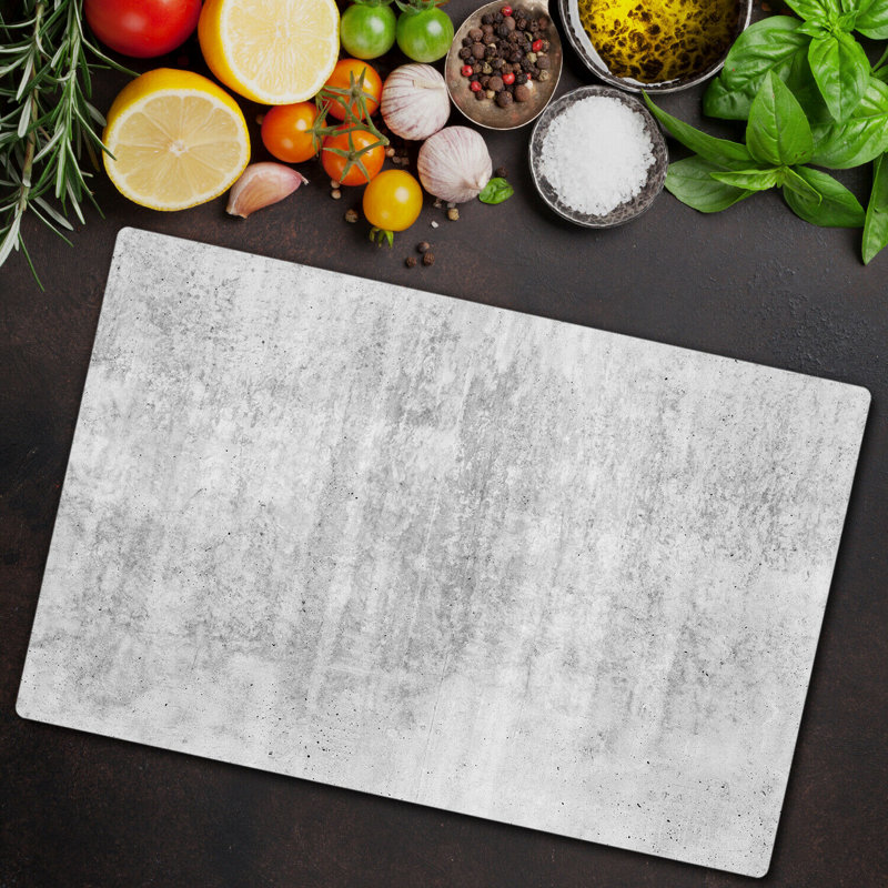 Mayle Tempered Glass Chopping Board, 52cm x 60cm