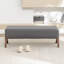 Banc en bois massif Chenice-127275623