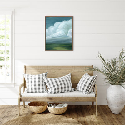 «Coming Rainstorm II» par Grace Popp, reproduction d'art sur toile encadrée