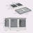 32 Gal Stackable Storage Bins With Lids, 3 Packs Collapsible Closet Organizers And Storage, Plastic Drawer Storage Container On Wheels With 5-Sided Access, Doors For Blankets-1181655702