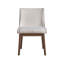 Ensemble de 2 chaises d'appoint Ginny Boucle, Velvet & Finish