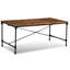 Michael Rectangular Wood Top Dining Table