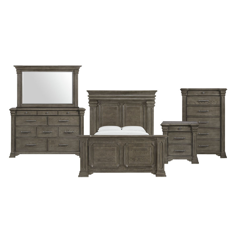 Ensemble de chambre à coucher 5 pièces Adline