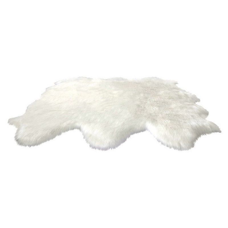 Amaranta Performance Sheepskin Indoor Rug, Novelty 5' x 5'5"