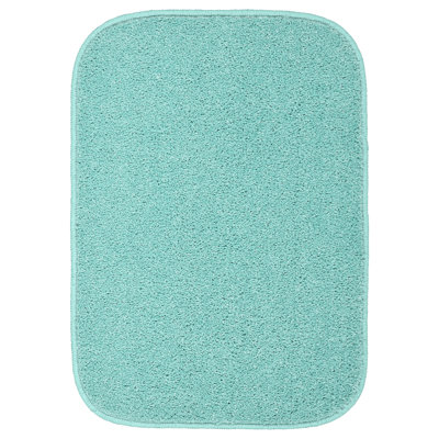 Monarrez Nylon Bath Rug with Non-Slip Backing