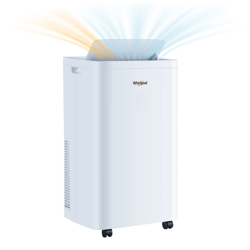 Whirlpool 14,000 BTU ASHRAE (10,000 BTU SACC) Portable Air Conditioner with 10,000 BTU Supplemental Heat
