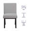 Table 77-95 "avec 2 chaises d'appoint et 2 fauteuils Donny-99322847