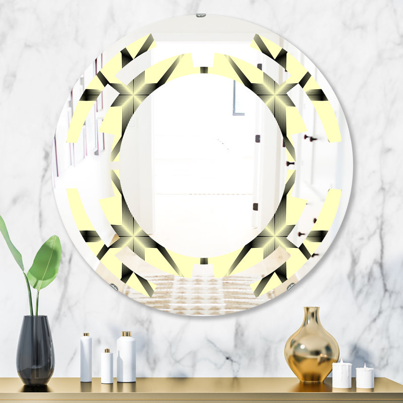 Miroir mural sans cadre Space, 23,6 po x 23,6 po