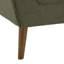 Fauteuil rembourré Maxton Merrylite de 94 cm de large avec dossier capitonné, vert-1452907172
