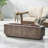 48" Outdoor Rectangular Iron Propane Fire Pit
