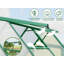 Serre robuste en polycarbonate de 6 pi x 7 pi avec cadre en aluminium robuste - Porte verrouillable - Évent de toit réglable - Assemblage facile pour le jardin extérieur, la cour arrière - Vert-124941618