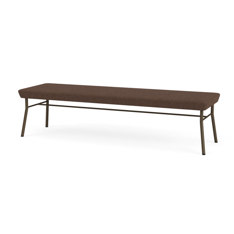 Banc en métal 3 places Chat, Bronze, Café Archetype