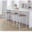 Tabouret de bar et de comptoir empilable Ernestine (ensemble de 3)-1108283078-1106708677