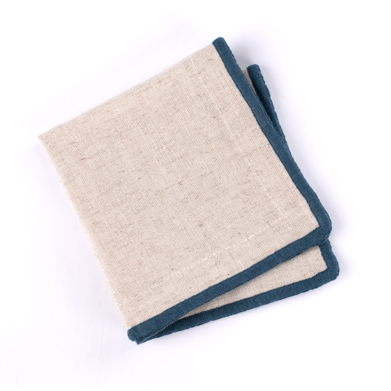Demauria Clara Cocktail Napkin Set, Bold
