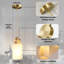 Luminaire suspendu albâtre laiton -868219284