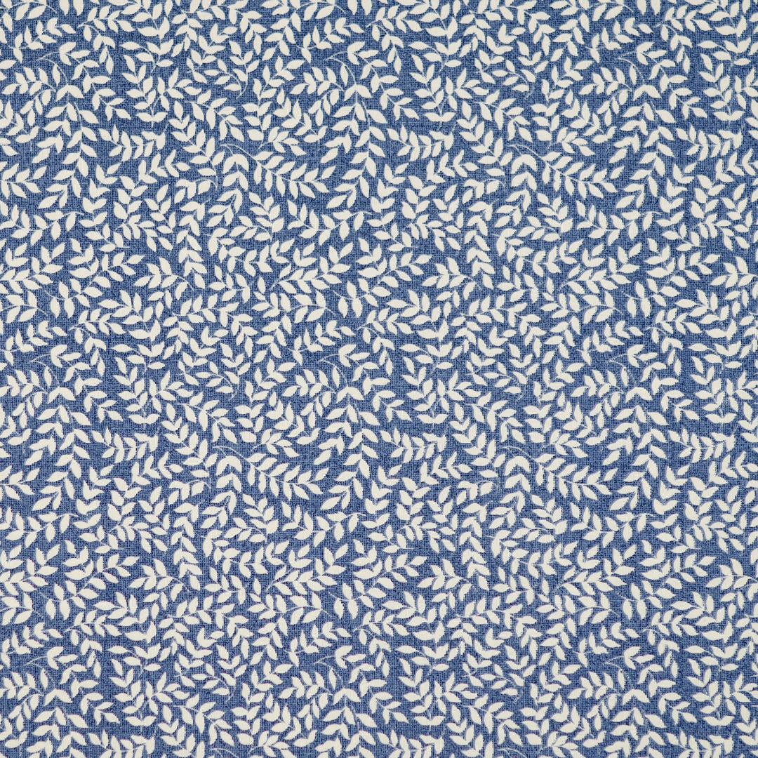 Bouvier Navy Blue 100% Cotton Fabric Thomasville At Home