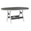 Berlin Gardens Harbor Regular With White Base 64″ Oblong Table-801988250-801988249
