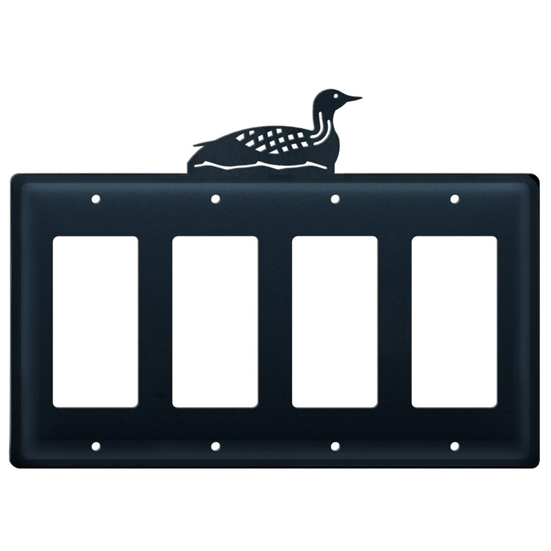 Loon 4-Gang Rocker Wall Plate
