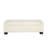 50" Ottoman Bench In Textured Fabric, Rectangular Design With Hinged Lid For Seating, Footrest, And Hidden Storage-392921755