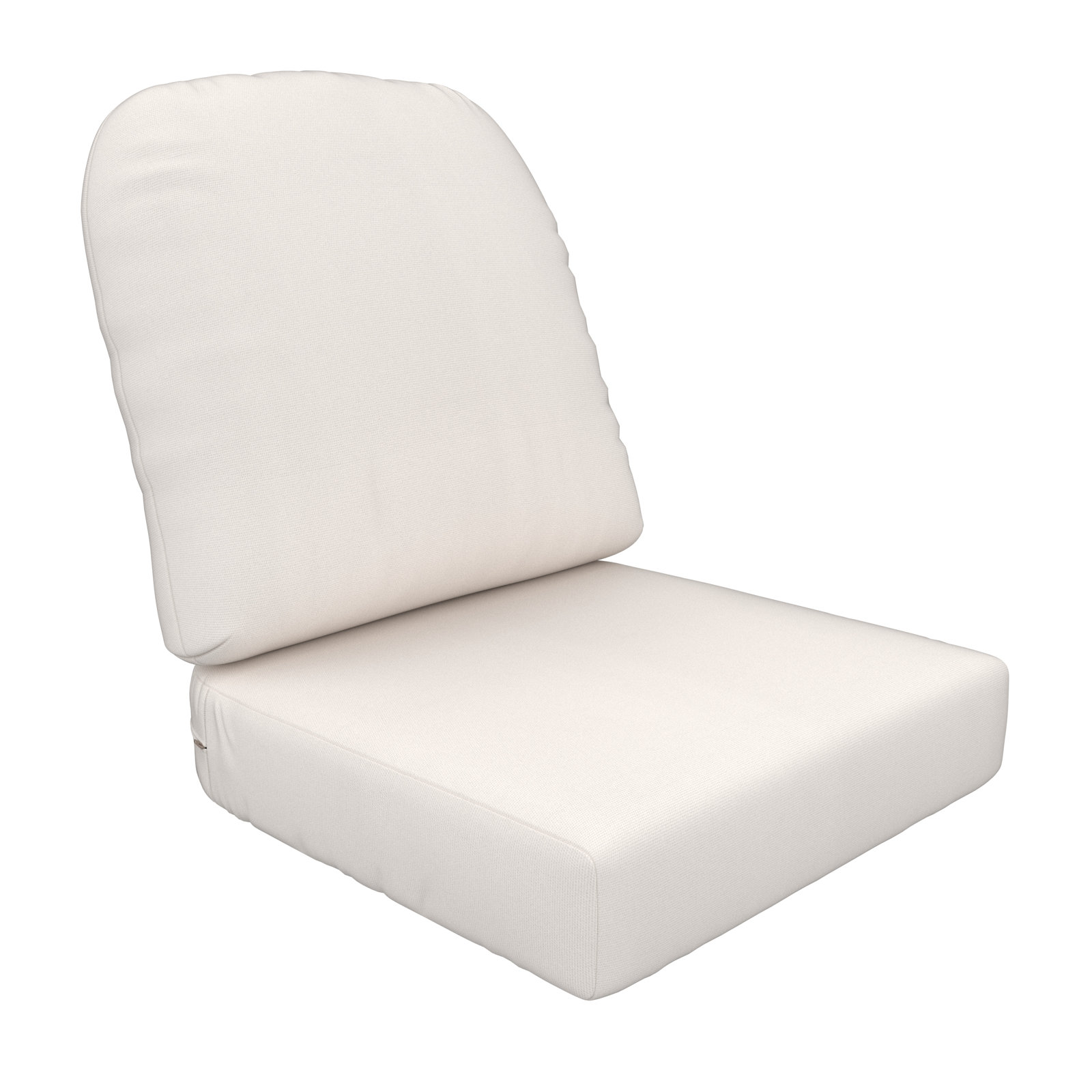 Amala 22" Sunbrella® Seat and Back Cushion, Canvas Natural Sunbrella® Canvas