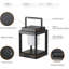 Lampe de bureau d'extérieur