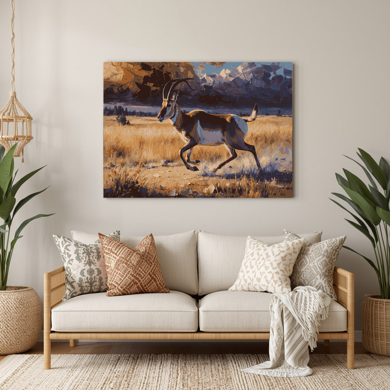 Faune sauvage, H 11 po x l 14 po