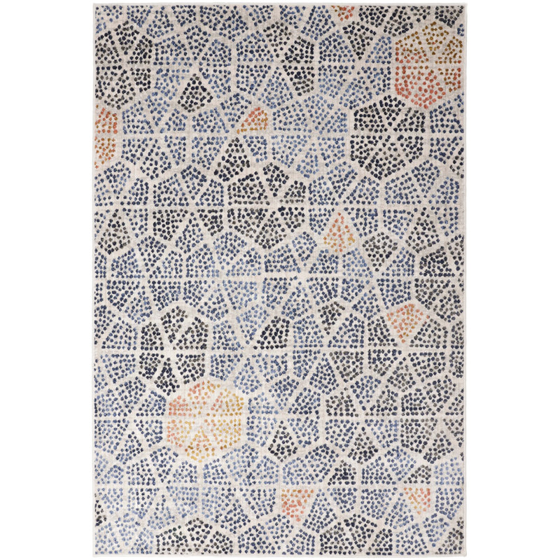 Tapis periwinkle 9 pi 6 po x 12 pi 11 po Scott Living, Rectangle 9 pi 6 po x 12 pi 11 po