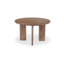 Lia Round Dining Table Dark Brown