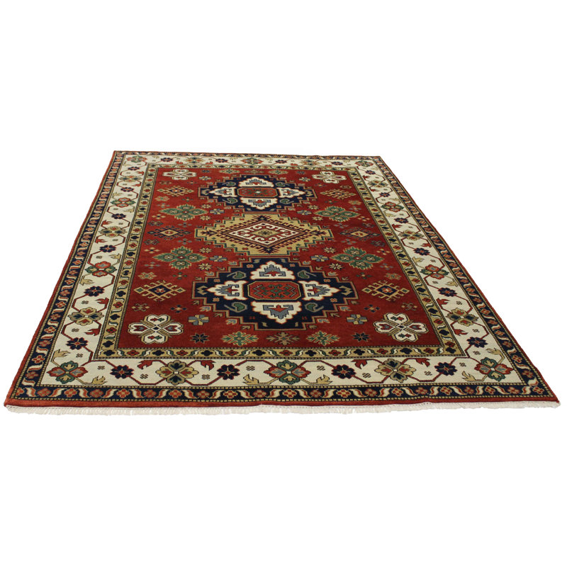 9'X12' Oriental Area Rug in Burgundy