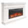 Ashmun Wide Mantel With Linear Electric Fireplace