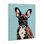 Art mural moderne sur toile, bouledogue français par Yvette St. Amant