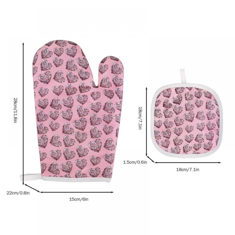 Norbi Potholder & Oven Mitt Set