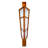 Polaris Steel LED Flush Mounted Sconce