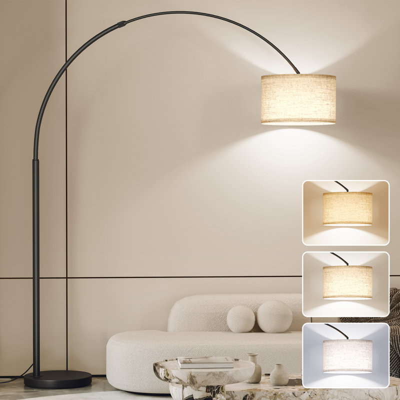 82“ Large Extendable Arc/Arced Floor Lamp